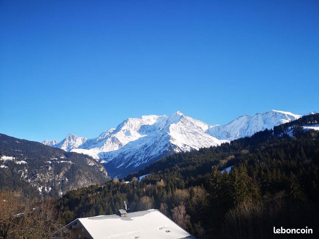 Appartement Vue Splendide Mont Blanc à Saint-Gervais-les-Bains Extérieur photo