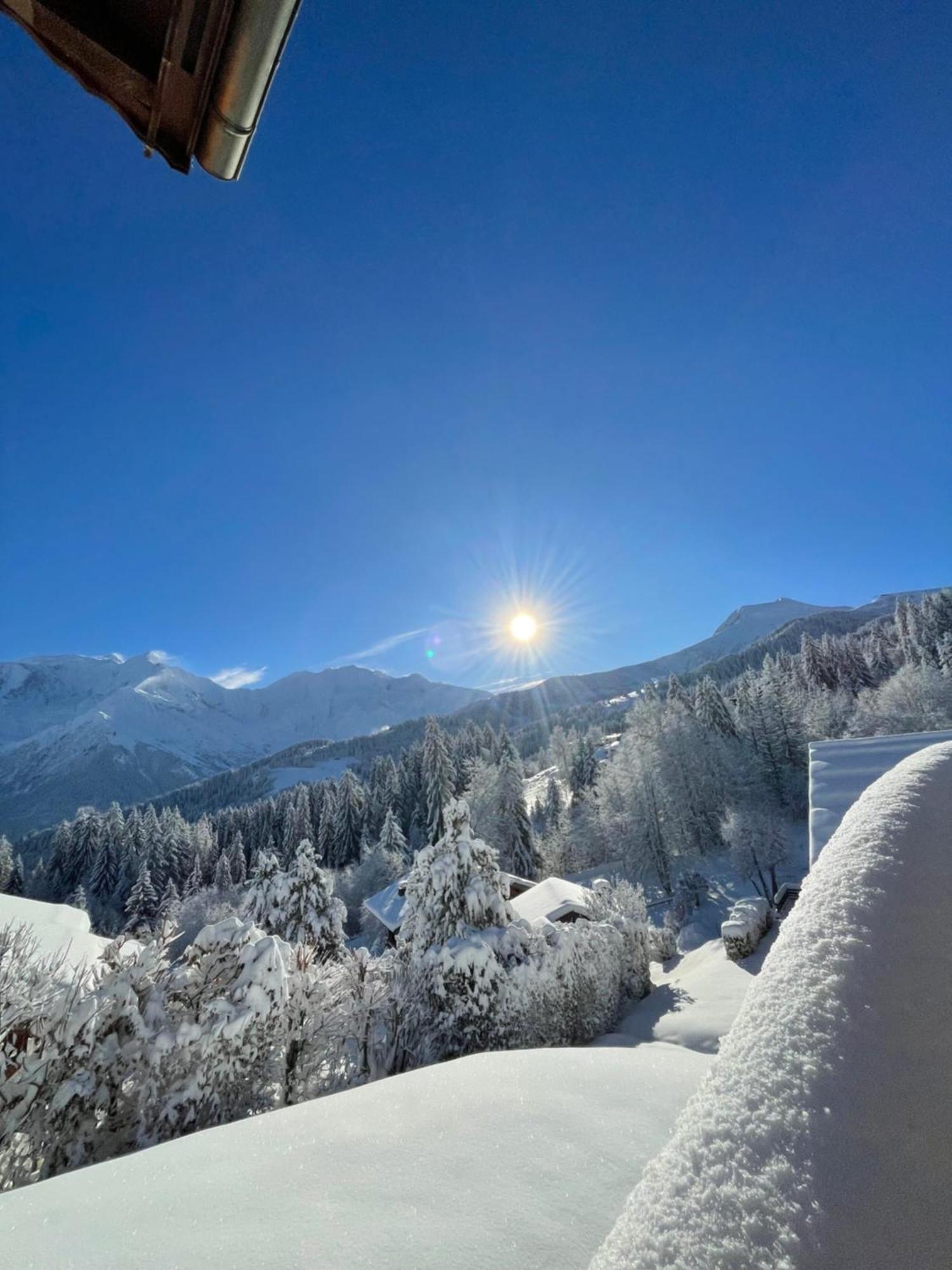 Appartement Vue Splendide Mont Blanc à Saint-Gervais-les-Bains Extérieur photo