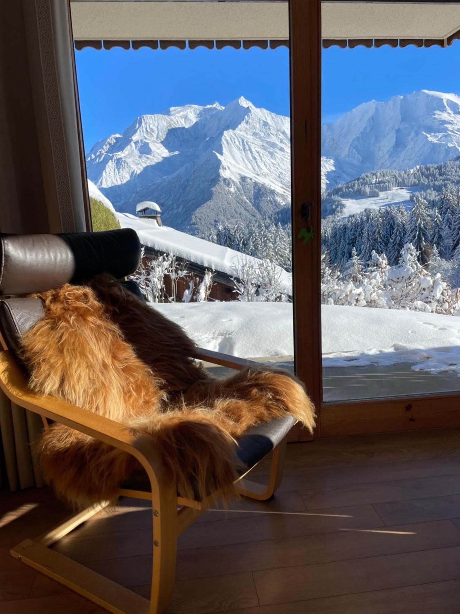 Appartement Vue Splendide Mont Blanc à Saint-Gervais-les-Bains Extérieur photo